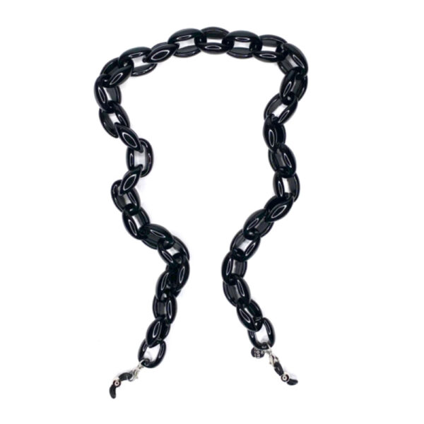 Whitby Black - Coti Glasses Chain